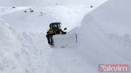 Muş’ta kar kalınlığı 5 metre!