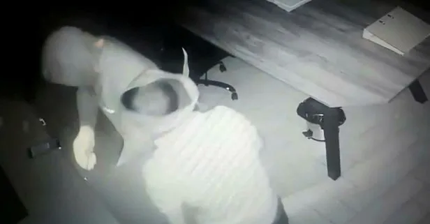 2 gün çalıştığı iş yerinden milyonluk vurgun yaptı