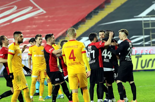 Gaziantep FK - Kayserispor: 2-1 | Maç özeti