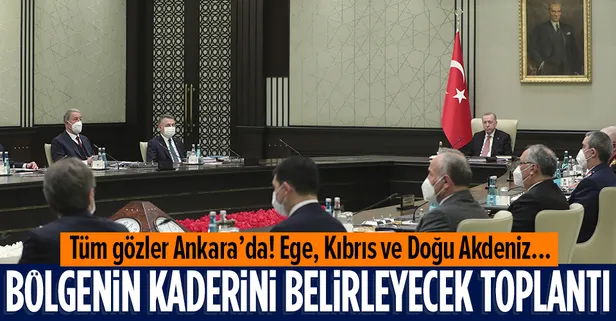 MGK Başkan Erdoğan liderliğinde toplandı! Masada Pençe operasyonları, Ege, Kıbrıs ve Doğu Akdeniz var