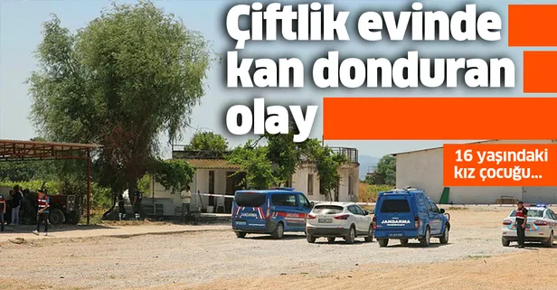 Manisa'da çiftlikte kan donduran olay! 16 yaşındaki kız çocuğu da gözaltına alındı-1