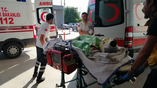 Kabus! Tişörtünü almaya giden işçinin üzerine yanan elektrik kablosu düştü-2