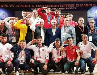 Avrupa şampiyonu Özbek’ten asker selamı