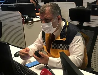 Telsizden 112 ekiplerine hitap etti