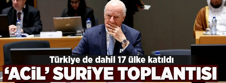 Cenevre'de 'acil' Suriye toplantısı