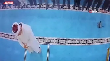 Camide kediye tekme atan şahıs yakalandı! Tepki yağan o görüntülere yargı müdahalesi