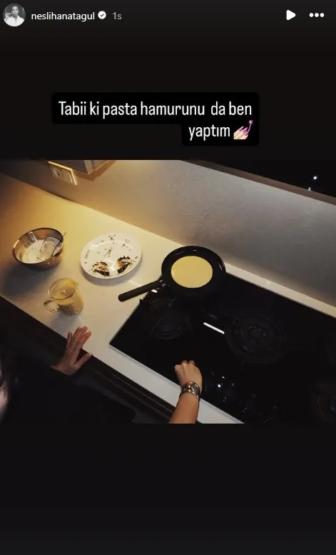 Kadir Doğulu çok şanslı! Neslihan Atagül'den iştah kabartan bayram sürprizi! Mutfakta hünerlerini sergiledi-4