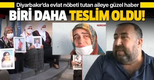 Son dakika: Diyarbakır’da evlat nöbeti tutan bir aileye daha güzel haber