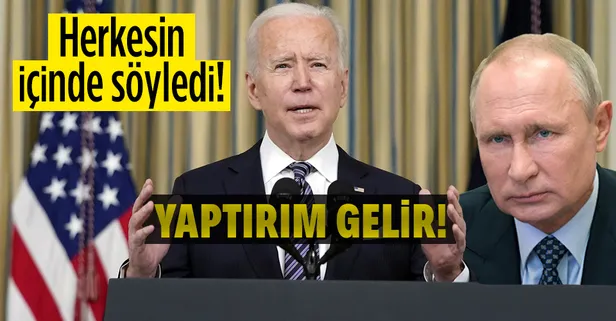 Ukrayna meselesi ABD-Rusya hattını geriyor! Biden'dan Putin'e yaptırım uyarısı