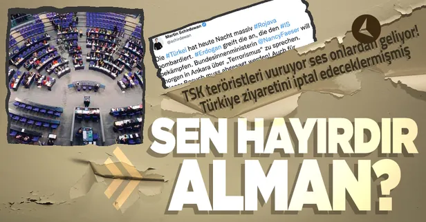 Almanya'dan Pençe - Kılıç Hava Harekatı hazımsızlığı! Alman vekillerden hadsiz Türkiye ziyaretini iptal edin çağrısı