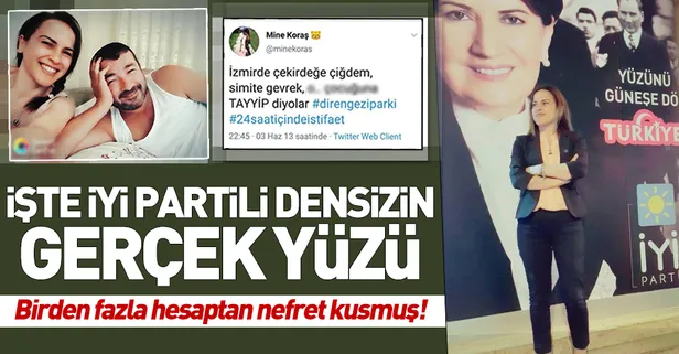 İşte genç çocuğu rencide eden İyi Partili Mine Koraş'ın gerçek yüzü