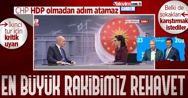 AK Parti Genel Başkanvekili Numan Kurtulmuş'tan ikinci tur için kritik uyarı: En büyük rakibimiz rehavet