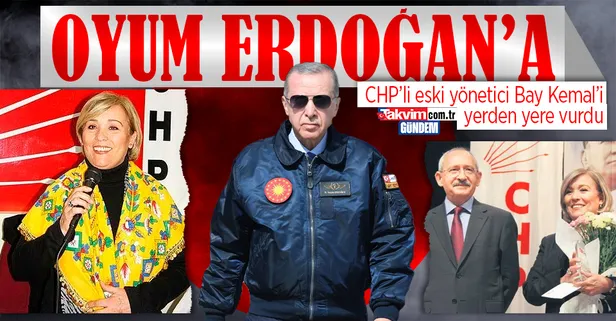 Son dakika: CHP Kadın Kolları eski Genel Başkanı Deniz Pınar Atılgan'dan Kılıçdaroğlu'na tepki: Oyum Erdoğan'a