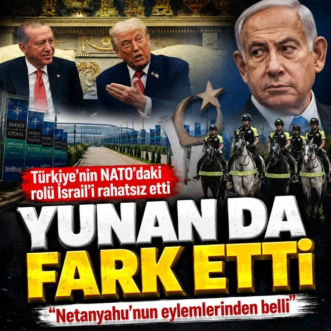 Yunan da fark etti! Kathimerini: Türkiyenin NATOdaki rolü İsraili rahatsız etti