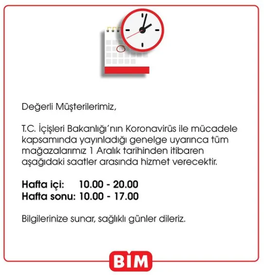 BİM, A101, Şok ve Migros kaçta açılacak kaçta kapanacak? Marketler bakkallar ve fırınların sokağa çıkma yasağı günü açık olacağı saatler-3