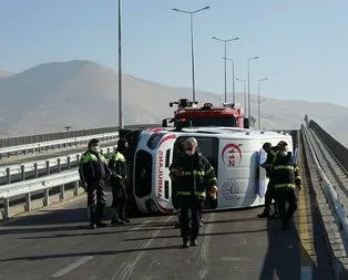 Korkunç kaza! Vakaya giderken ölümden döndüler