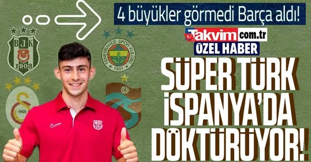 Süper Türk Barça’da döktürüyor