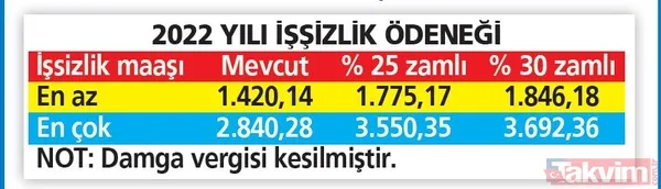 Asgari ücretle birlikte o da artacak! İşsizlik maaşı ne kadar olacak? En düşük ödeme... - 20