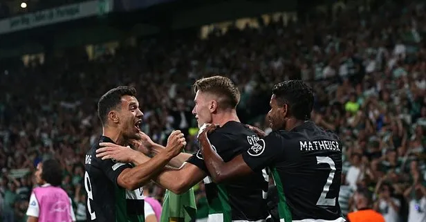 Viktor Gyökeres atmaya devam ediyor! Sporting Lizbon Lille 2-0