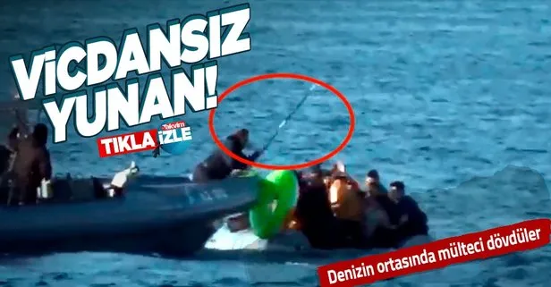 İşte Yunan vicdanı! Ege Denizi’nde mültecilere insanlık dışı uygulama
