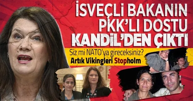 Ann Linde’in PKK’lı dostu Kandil’den çıktı!