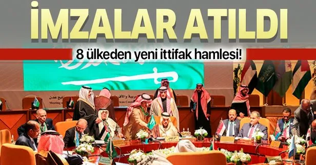 8 ülkeden yeni ittifak hamlesi!