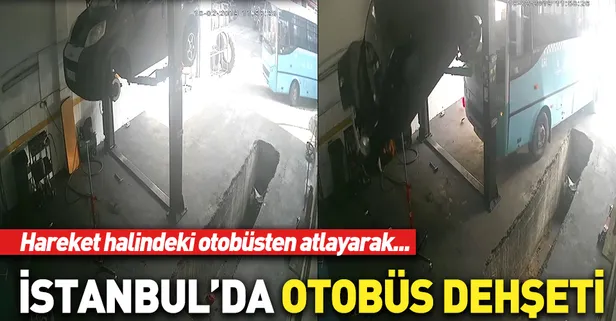 İstanbul’da halk otobüsü dehşeti