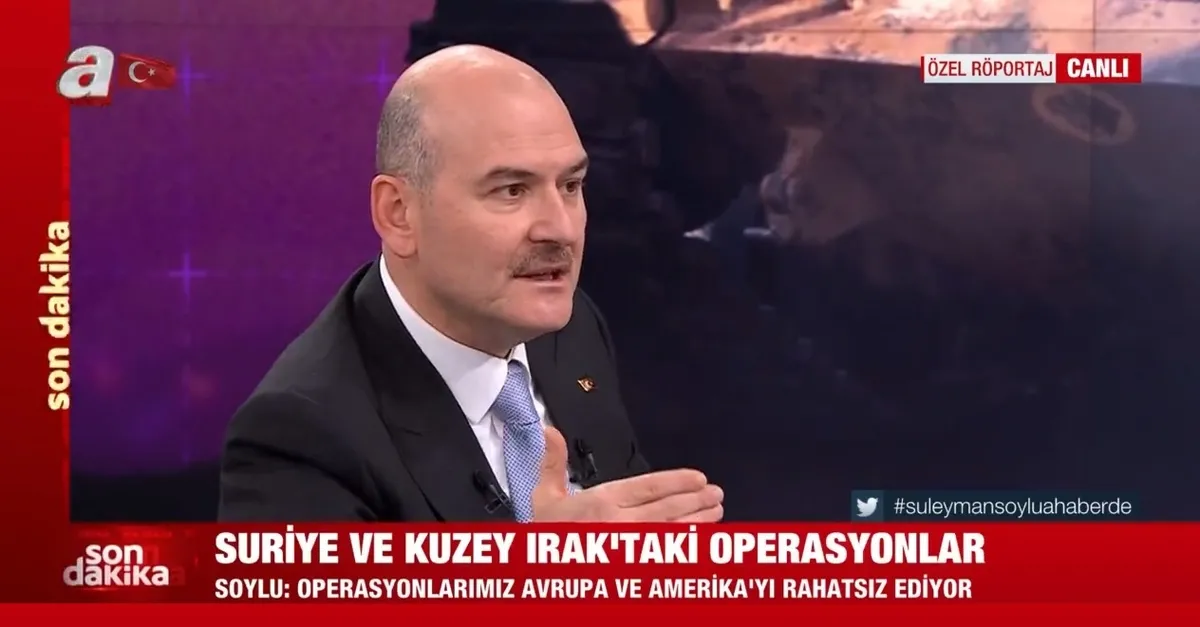 Irak, İran, Suriye ve Türkiye'de ne kadar PKK'lı terörist var? İçişleri Bakanı Süleyman Soylu açıkladı