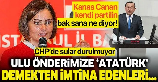 CHP’li Hüseyin Avni Aksoy’dan ’Atatürk’ diyemeyen Canan Kaftancıoğlu’na sert tepki: Türk milletinin takdirlerine bırakıyorum