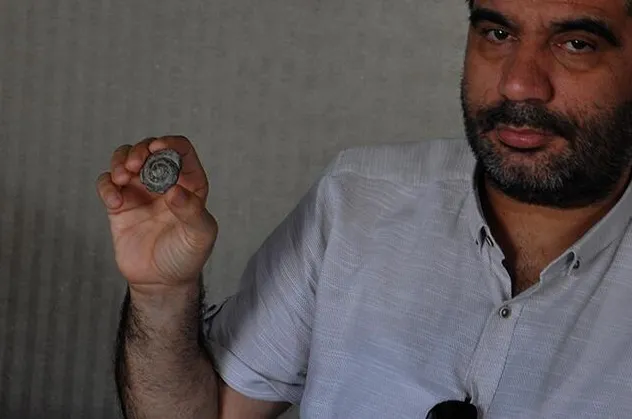 Gaziantep'te 57 milyon yıl öncesine ait fosil bulundu