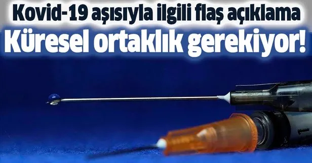 Kalın'dan Kovid-19 aşısıyla ilgili flaş açıklama