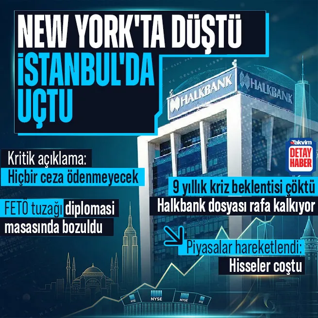 9 yıllık düğüm çözüldü: Halkbank davası hiçbir ceza ödenmeden kapanıyor!