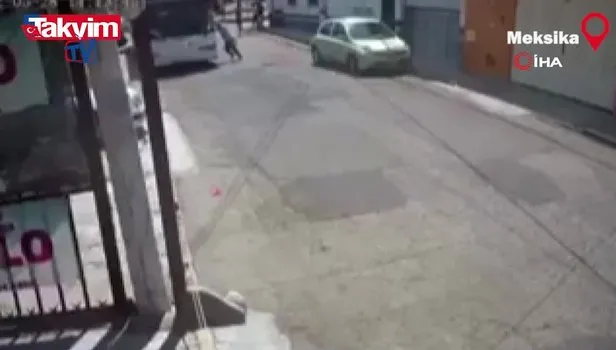 Meksika’da akılalmaz olay! Şoförün el frenini çekmeyi unuttuğu otobüs kilometrelerce yol aldı
