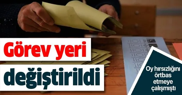 İstanbul İl Seçim Müdürü Fidan Şener’in görev yeri değiştirildi
