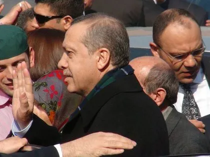 Başbakan Erdoğan cenaze töreninde