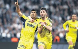 Beşiktaş Dolmabahçe’de Fenerbahçe karşısında Orkun Kökçü’nün kırmızı kartıyla 10 kişi kaldı