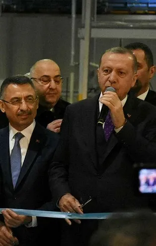 Erdoğan, Tirsan Kardan Fabrikasının açılışını yaptı