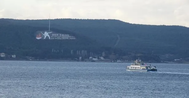 Fırtına deniz ulaşımını olumsuz etkiledi! Gökçeada-Kabatepe arasındaki bazı feribot seferleri iptal edildi
