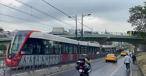 İstanbul’da ulaşım çilesi: Kabataş-Bağcılar Tramvay Hattı’nın bir bölümünde seferler yapılamadı