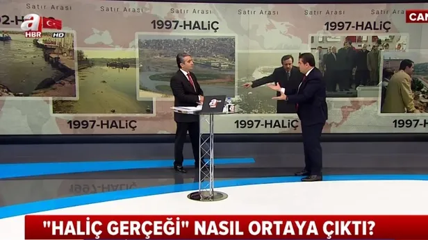 İBB AK Parti Grup Başkanvekili Tevfik Göksu CHP'nin 'Haliç' yalanını A Haber'de belgelerle çürüttü
