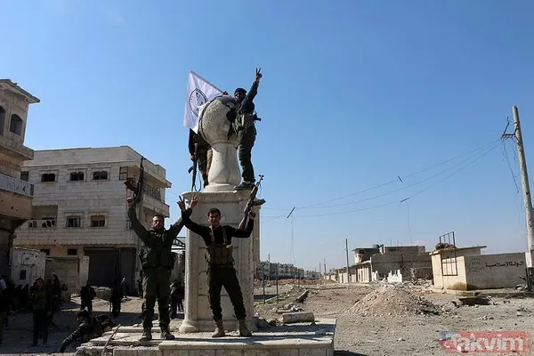 Kontrolün tamamen ele geçirildiği El Bab'dan ilk görüntüler - 18
