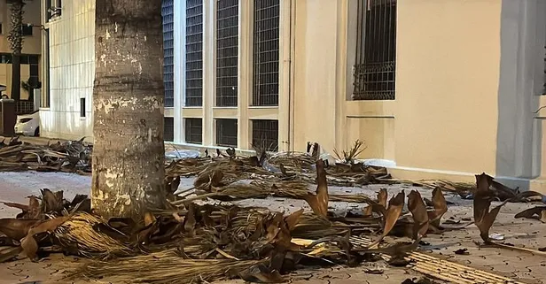 Yer yerinden oynadı | Şiddetli fırtına hayatı olumsuz etkiledi! Çatılar uçtu: Ağaçlar yan yattı