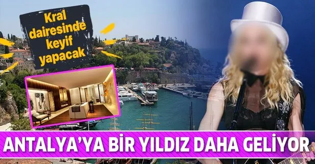 Dünyaca ünlü yıldız Madonna yaşam detoksu için Antalya’ya geliyor!