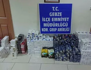 Kocaeli’de kaçak sigara operasyonu!