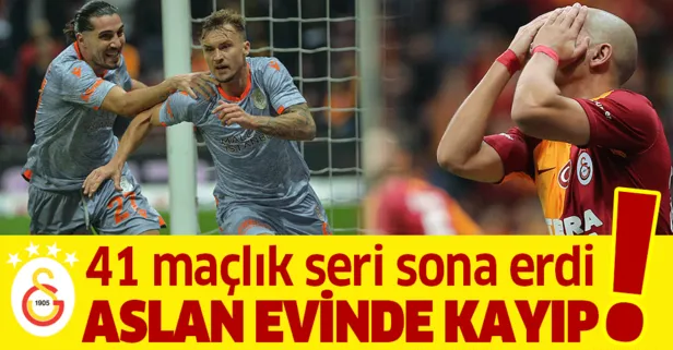 Aslan’ın galibiyet serisi sona erdi! Galatasaray 0-1 Başakşehir MAÇ SONUCU
