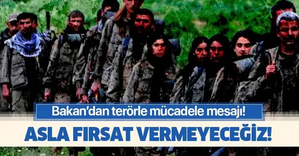Adalet Bakanı Abdülhamit Gül'den terörle mücadele mesajı!
