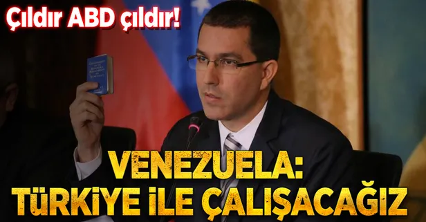 Venezuela: Türkiye ile çalışacağız