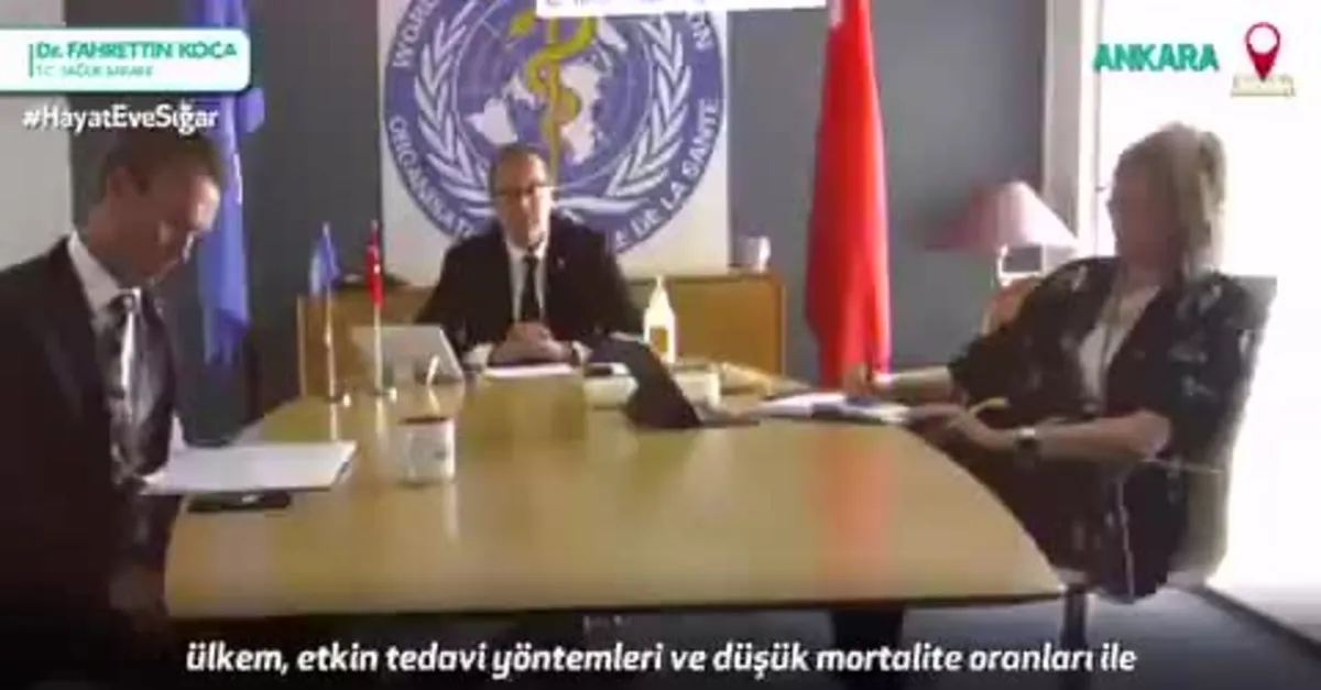 Sağlık Bakanı Fahrettin Koca, DSÖ Avrupa Direktörü Kluge ile görüştü