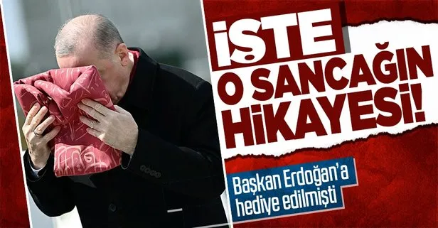 Başkan Erdoğan’a hediye edilmişti! O sancağın hikayesi ortaya çıktı