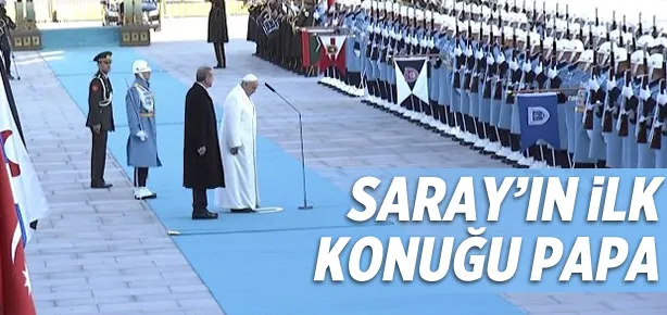Papa Franciscus Türkiye’de